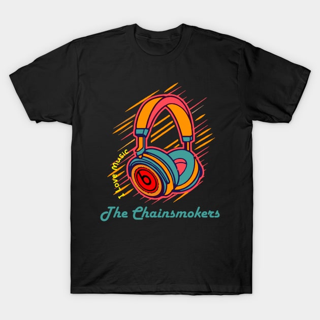 The Chainsmokers Exclusive Design T-Shirt by PREMAN PENSIUN PROJECT